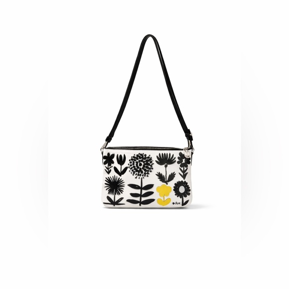 Brighton Handbags - NWT Brighton Celebrates Vera Secret Garden Leather Pouch Crossbody